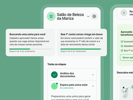 Criando a área de onboarding digital da Lemon